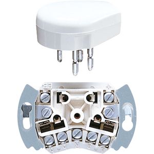 PTT-steker en PTT-contactdoos VVE=10