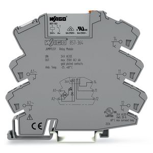 Relaismodule AC/DC 24V 1 wisselcontact 857-364