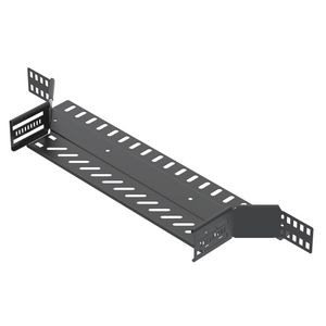 Add-on tee cable tray 60x400 Staal PES135-Polyester tiefschw
