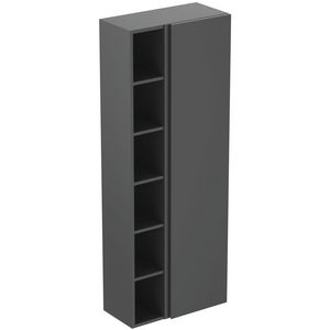 Kast 600x300x1600mm matt anthracite 1 deur Finesse