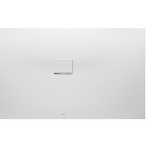 Douchebak Squaro Inf. hoekinb. LI 800x800mm Quaryl stone wh.