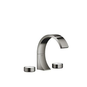 CYO 3-gats wastafelmgkrn afvoer. Dark Chrome