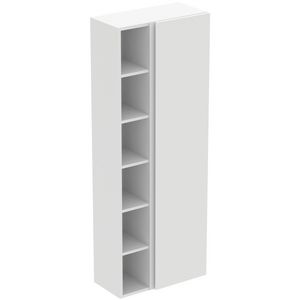 Kast 600x300x1600mm matt white 1 deur Finesse