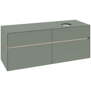 Wastafelonderkast Collaro 1400x548x500mm Soft Green C04700AF