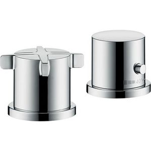 Afbouwdeel AXOR Citterio E 2-gats badrandthermostaat chroom