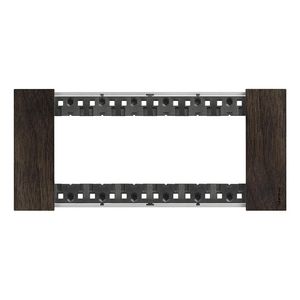 Afdekplaat 6 module walnut K4706 LivingNow