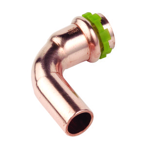 Insteekbocht 90° SudoPress Koper pers x spie 15x15mm SP5001V