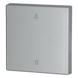 Schakelwip 1-voudig, 1/0, glanzend, Zilver Eaton