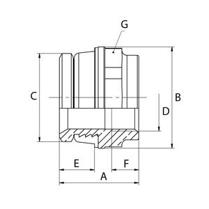 Reduceerstop Exclusief G1/2xG3/8 Ni Simplex VVE=10