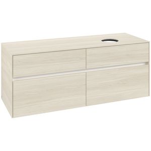 Wastafelonderkast Collaro 1400x548x500mm White Oak C04700AA