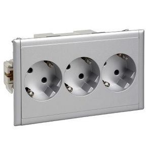 CYB-PS WCD 3-v RA Basiseenheid Snelmontage Tekstlabel RAL901