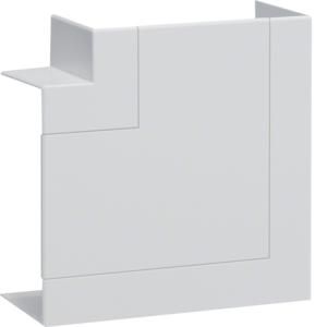 Vlakke hoek BR65 65x130mm halogeenvrij verkeerswit