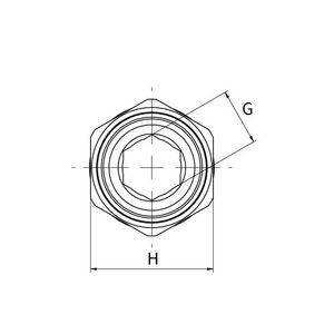 Aansluitnippel MF G1/2x3/4 EK Ni Simplex VVE=25