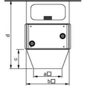 Uitblaasconus TLH 100