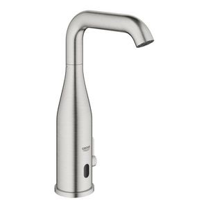 Essence e wastafelkraan menging (batterij) supersteel (rvs look) 36445d