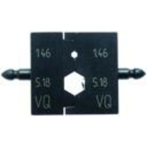 Inzetmatrijs SKT 930455 parallelkrimp zeskpers 1,46/5,18