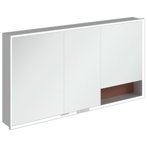 Inbouw-spiegelkast My View+ 1400x750x168mm Wine Red
