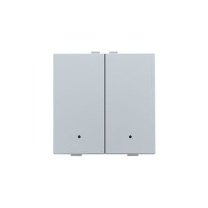 2-voudige drukknop leds/comf.sens. HomeControl sterling