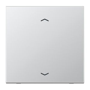 Wip LS-alum.met pijl v.KNX F10 taster 1voudig