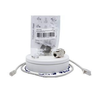 KSJ CAT6A "Short Width" Full-Sh 180gr Toolless. perfor