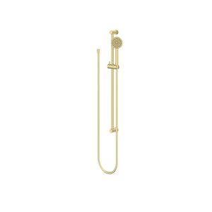 Glijstangcombinatie 800mm geborsteld mat goud handdouche Satin spray / slang 1500mm