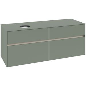Wastafelonderkast Collaro 1400x548x500mm Soft Green C046B0AF