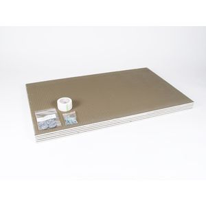 Set a 8st. isolatieplaat 60x100cm dikte=6mm Isoplate (4,8m²)