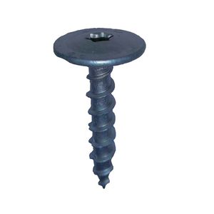 Doos a 50st. Paalhouderschroef tellerkop 8,0x40mm T-40 verzinkt