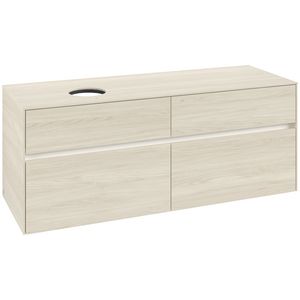 Wastafelonderkast Collaro 1400x548x500mm White Oak C046B0AA