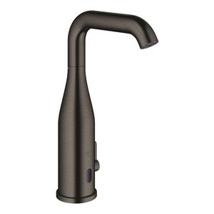Essence e w.kraan menging batterij hard graphite geborsteld (mat donker grijs)