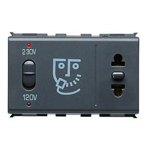 EUROPEAN/AMERICAN STANDARD SHAVER SOCKET-OUTLET-INSULATION T