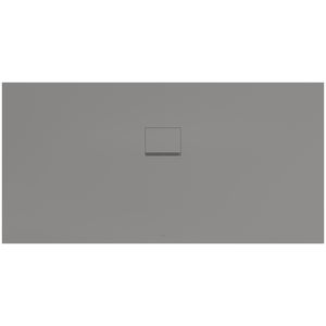 Douchebak Squaro Inf. lange zijde 1800x900mm Quaryl grijs