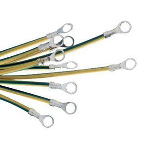 Earth leads section 25mm² L 220mm eyelet hole 8,3mm VVE=10