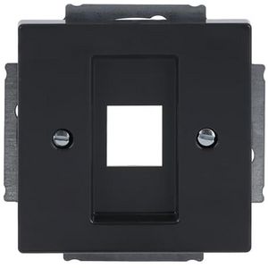 Centraalplaat 1 x MJ 216000-2/216005-4 f-antraciet (2561-81)