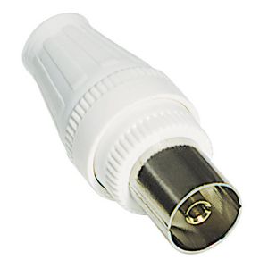 Stekker diameter 9,5mm voor TV/SAT VVE=12