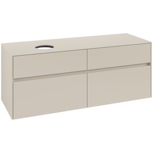 Wastafelonderkast Collaro 1400x548x500mm Cashmere Grey C04600VN