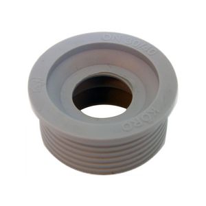 Verlooprubber / aansluitmanchet 25/40mm geschikt voor 3/4" wasmachine-afvoerslang