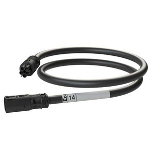 Koppelsnoer AW 14m 5G2,5 zwart Eca VVE=5