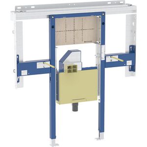 Element Duofix tbv wastafel ONE + wandkraan kamerhoog met inbsifon B105cm Duofix