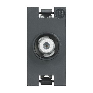 TV contactdoos coax type F 1 module LivingNow