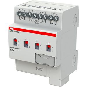 Schakelaktor standaard KNX 4-voudig 16A 230V AC