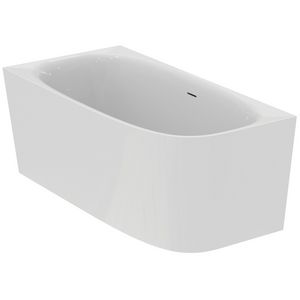 Ruimtebesparend bad 1500x750x610mm links glanzend wit dea