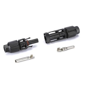 Solar connector set MC4 male + female 4-6mm²(kabeldikte 5-7,8mm) IP68 FMC