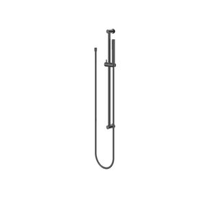 Glijstangcombinatie 800mm geborsteld zwart chroom PVD staafdouche / slang 1500mm
