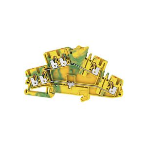 Aardklem PE groen/geel 2.5mm² 800 Vr 2531320000 VVE=50