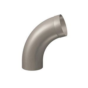 Zinken graphite-grey HWA bocht 100mm 72°