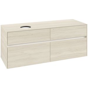 Wastafelonderkast Collaro 1400x548x500mm White Oak C04600AA