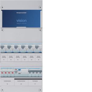 Groepenkast 6-groepver. HS HACO/HACO+K 3-fase