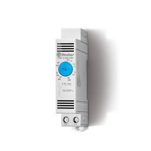 Thermostaat 1 maakcontact verwarmingselementen blauw