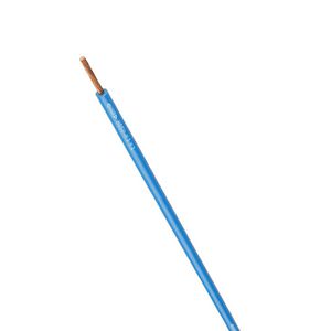 Ring a 100m. Montagesnoer H05V-K 1X0,5 blauw 70gr.